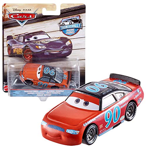 Disney Mattel Pixar Cars - Thomasville Racing Legends - Ponchy Wipeout