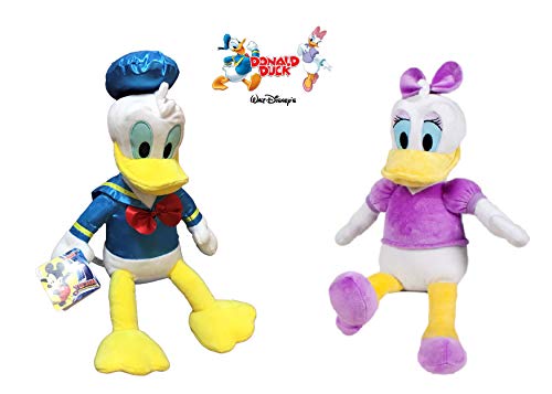 Disney - Pack Peluches Daisy y Donald 35cm - Calidad Super Soft