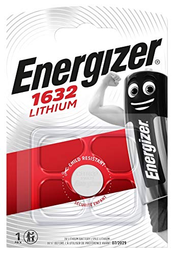 Energizer Lithium 3V CR 1632 - Batería/Pila recargable