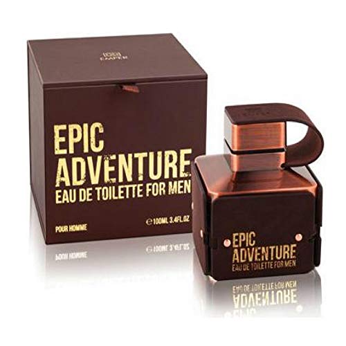 Epic Adventure by Emper EDT Eau de Toilette para hombre, 100 ml