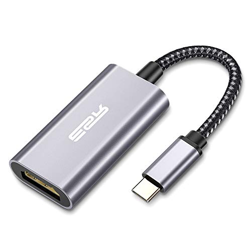 ESR Adaptador USB C a HDMI 4K[Thunderbolt 3], Adaptador USB Tipo C a HDMI Nylon Trenzado Compatible con iPad Pro/iPad Air 2020, MacBook Pro/Air, Galaxy S20/S20+/S10/S9/Note 10, Huawei P30/Mate 20