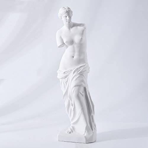 Estatuas De La Venus De Afrodita, Diosa Griega Aphrodite Figura Milo Estatua Amor Belleza Fertilidad Escultura Premium Resina Fundido Home Office Decoraciones-f 46x13cm(18x5inch)