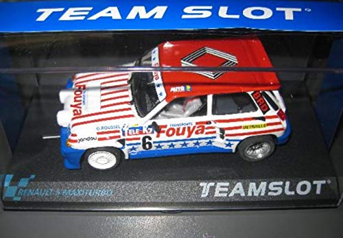 EXIN, FLY CAR MODELS SCALEXTRIC Team Slot Renault 5 MAXITURBO FOUYA