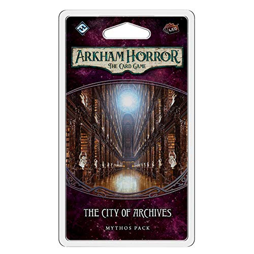 Fantasy Flight Games FFGAHC23 City of Archives Mythos Pack: Arkham Horror LCG Exp, Multicolor