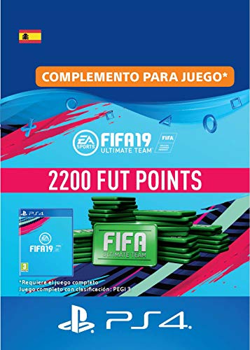 FIFA 19 Ultimate Team - 2200 FIFA Points | Código de descarga PS4 - Cuenta española