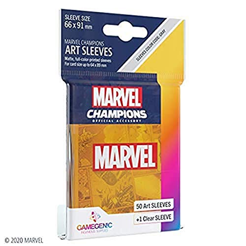 GAMEGEN!C Marvel Champions Sleeves Orange (G10107)
