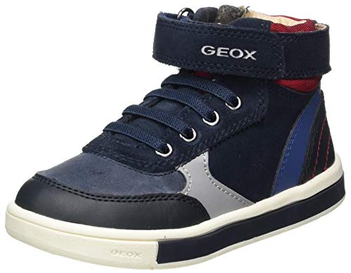 GEOX B TROTTOLA BOY D NAVY/RED Baby Boys' Trainers Hi-Top Trainers size 22(EU)