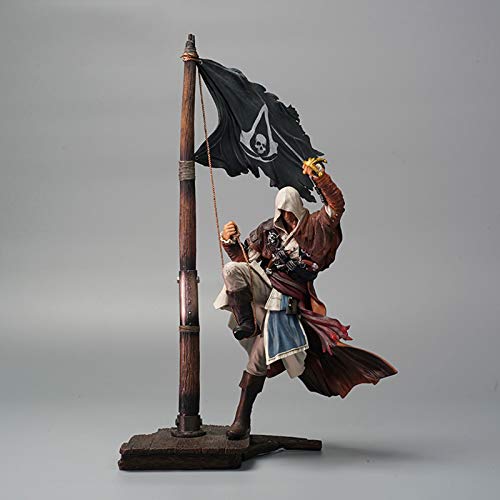 GJLMR Assassin'S Creed IV: Black Flag Figura Edward James Kenway Statue XCJSWZZ