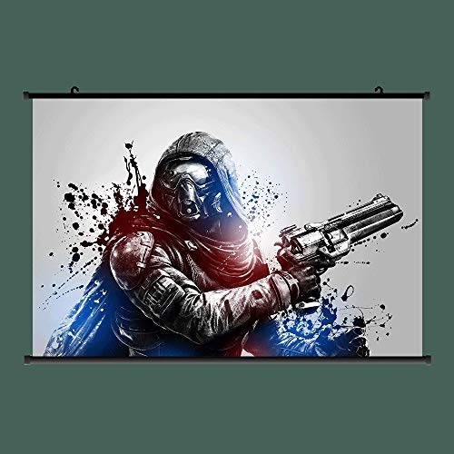 GJLMR Destiny 2 Poster Hunter Wallpaper Wall Scroll Poster Sticker Wandbild Wall Art 40X60CM(Niits5563) XCJSWZZ