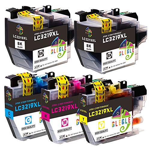 GLEGLE LC3219XL Cartuchos Tinta Brother 5 Multipack Reemplazo para LC3219 Compatible con Brother MFC-J5330DW MFC-J5335DW MFC-J5730DW MFC-J5930DW MFC-J6530DW MFC-J6930DW MFC-J6935DW