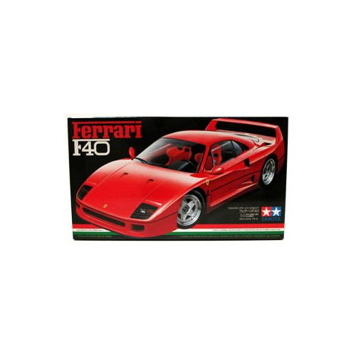 Glooke Selected Tamiya Coche 1: 24 Ferrari f.40 24077 Figuras de Kit, Multicolor, 4950344240777 