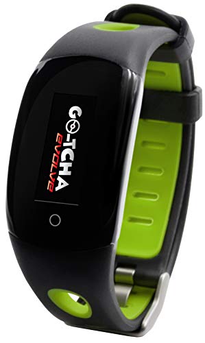 Go-Tcha Evolve LED-Touch Wristband Watch For Pokemon Go with Auto Catch and Auto Spin - Black/Green (Electronic Games) [Importación inglesa]