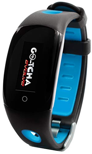 Go-Tcha Evolve LED-Touch Wristband Watch For Pokemon Go with Auto Catch and Auto Spin - Blue/Black (Electronic Games) [Importación inglesa]