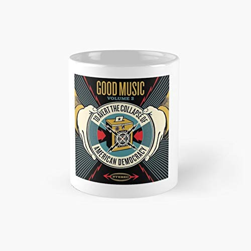 Good Music Volume 2 Classic Mug - Ceramic Coffee White (11 Ounce) Tea Cup Gifts For Bestie, Mom And Dad, Lover, Lgbt