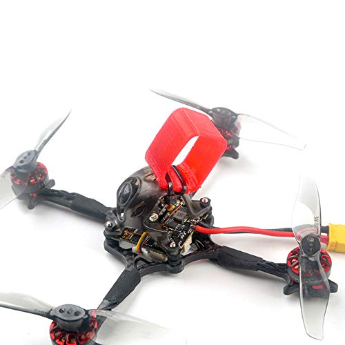 HAPPYMODEL Nuevo Crux3 Drone 115 mm con 41 Gramos Crazybee-X AIO 4in1 Flight Controller 6400KV Motor Compatible con Insta360 1-2s Brushless RC Toothpick (with Frsky RXSR RX)