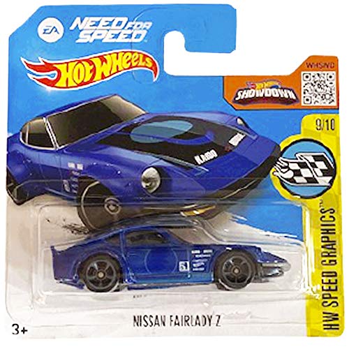 Hot Wheels Nissan Fairlady Z HW Speed Graphics 9/10 2016 (184/250) Short Card