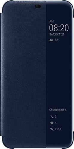 HUAWEI View Flip Cover 16 cm (6.3") Folio Azul - Fundas para teléfonos móviles (Folio, Mate 20 Lite, 16 cm (6.3"), Azul)