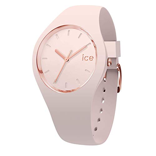 Ice-Watch - ICE glam colour Nude - Reloj rosa para Mujer con Correa de silicona - 015334 (Medium)