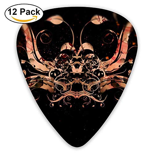 Iron Crown Classic Guitar Pick (12 Pack) for Electric Guita Bass