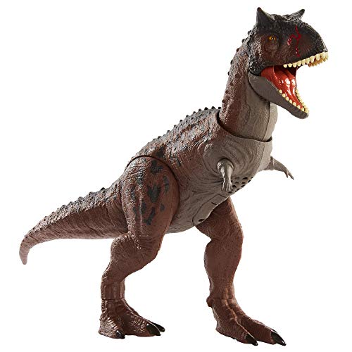 Jurassic World Control N´Conquer Carnotaurus Toro, dinosaurio de juguete para niños y niñas +4 años (Mattel GNL07)