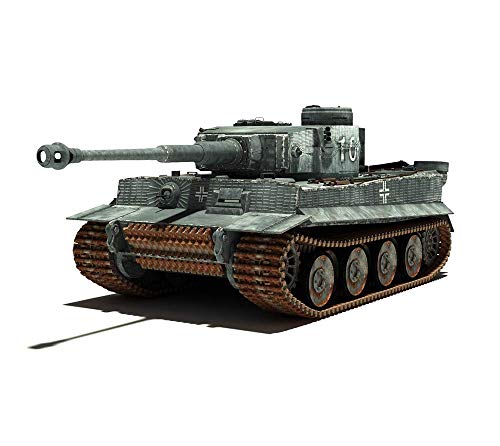 Kaikai Militar coche modelo juguetes, 1/72 Alemania Tiger I tanque modelo de plástico, juguetes para niños