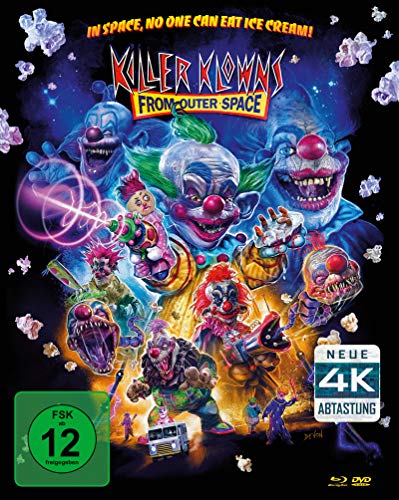 Killer Klowns (Remastered Mediabook, 1 Blu-ray + 1 DVD + 1 Bonus-DVD) [Alemania] [Blu-ray]