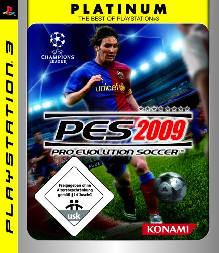 Konami Pro-Evolution Soccer 2009 Platinum, PS 3 - Juego (PS 3, PlayStation 3, Deportes, E (para todos))