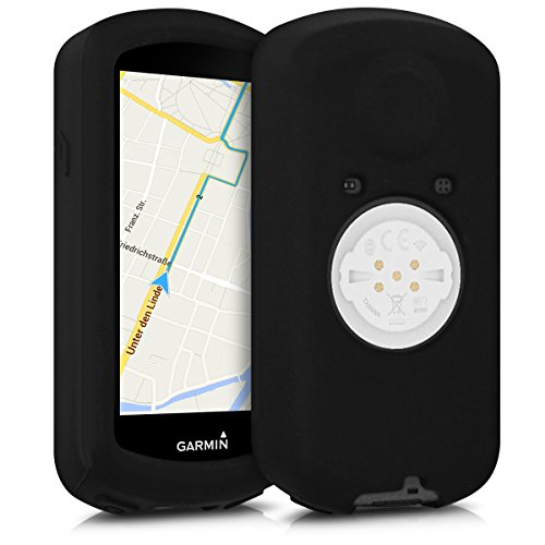 kwmobile Funda Compatible con Garmin Edge 1030/1030 Plus - Carcasa de Silicona para GPS - Cover en Negro