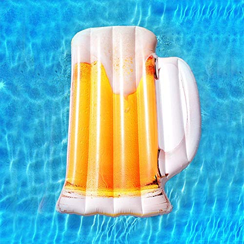 Kyman Inflable Nueva Taza de Cerveza del Agua Que Flota Fila Cama Flotante Libre reclinable Aire Cama de la natación Equipo Refrescante