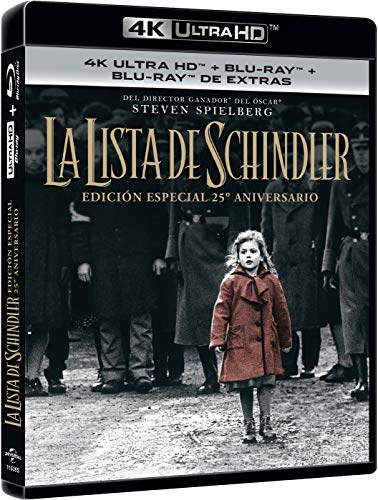 La Lista De Schindler (4K UHD + BD + BD Extras) [Blu-ray]