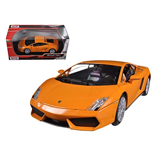 Lamborghini Gallardo LP 560-4, metálico-anaranjado, Modelo de Auto, modello completo, Motormax 1:24
