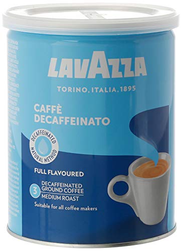 Lavazza Café Molido Espresso Dek Classico, Descafeinado 250 g