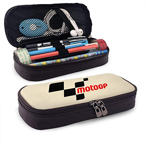 LeCoid Moto GP Pencil Case Pen Bag Pouch Holder Makeup Bag for School Office College
