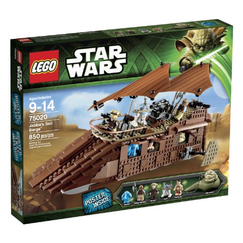 LEGO Star Wars Jabba’s Sail Barge Niño 850pieza(s) Juego de construcción - Juegos de construcción (Multicolor, 9 año(s), 850 Pieza(s), Niño, 14 año(s))