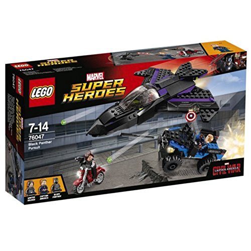 LEGO Super Heroes - A la Caza de Pantera Negra (76047)