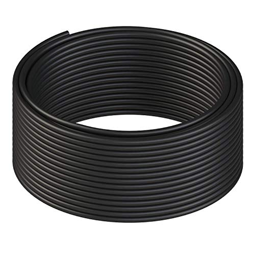 LINKUP - Cat8 Ethernet Cable S/FTP 22AWG Screened Solid Cable | 2000Mhz (2Ghz) up to 40Gbps | Future 5th-Gen Ethernet LAN Network 40G Structure Wires - |Black| 100 Meter Bulk (Termination Required)