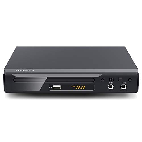 LP-077 Reproductor de DVD Multi Region (Full HD, HDMI, USB,Compatible con DIVX, JPEG y MP3) HDMI/Scart/RCA Salida conectada