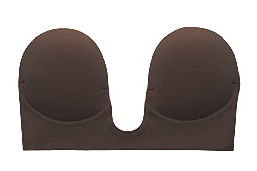 MAGIC BODYFASHION Luve Bra Sujetador Adhesivo, Marrón (Chocolate 330), Large (Talla del Fabricante: C) para Mujer