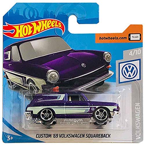 Mattel Cars Hot Wheels Custom '69 Volkswagen Squareback Volkswagen 137/250 2019 Short Card