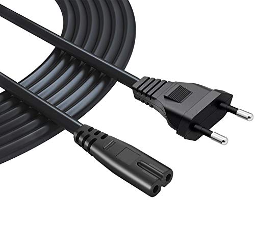 MEROM Cable di Fuente de Alimentación PS3/PS4 Estándar Ice C7 Cable Adaptador para PC Monitor Computer DVD Stampante Scanner Cable 2.5ft