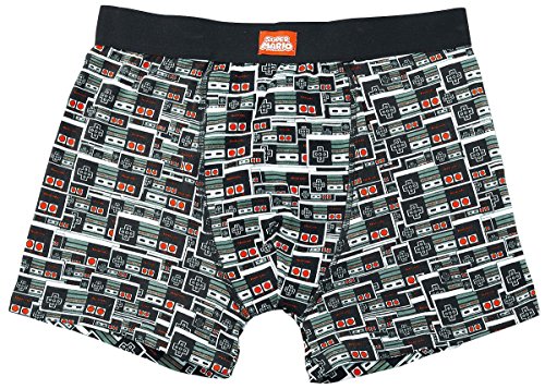 Meroncourt Nintendo Original NES Controllers Boxer Shorts, Multicolor, Medium para Hombre