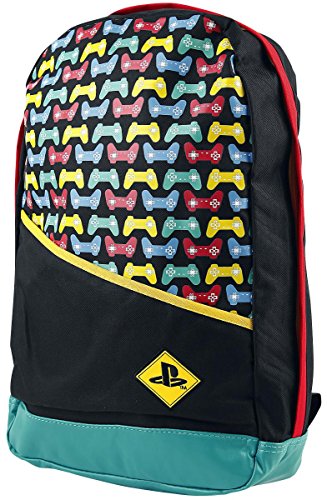 Mochila PlayStation - Backpack with Colored Controllers Print