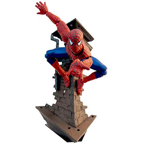 Modelo De Animeanime Spiderman Figura Revoltech Series Spider-Man PVC Figura De Acción Modelo De Colección Juguetes para Niños Muñeca 14Cm