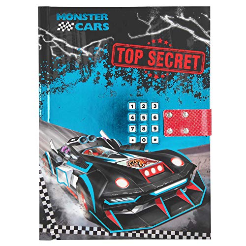 Monster Cars: Diario con código secreto - -5% en libros