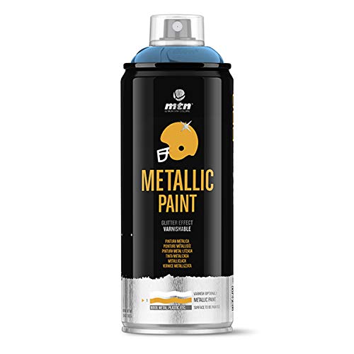 Montana Colors MTN PRO Metalizado Azul R-5025, Spray, Azul, 400 ml