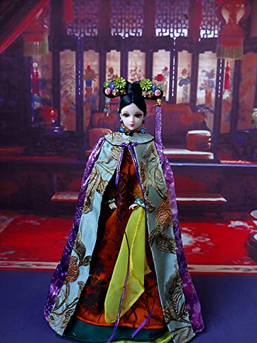 Muñeca, decoración oriental, muñecas chinas coleccionables hechas a mano, muñecas de novia de la dinastía Qing vintage, juguetes tradicionales orientales para niñas, regalos de cumpleaños, muñeca in