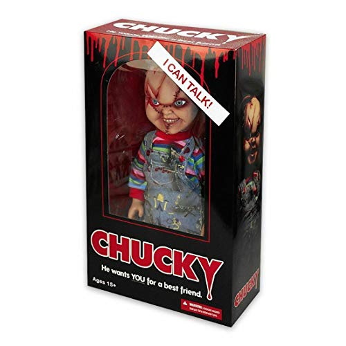 Muñeco Parlante "Child's Play Chucky/Muñeco Diabólico" Gran Escala de 15"