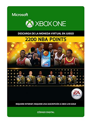 NBA Live 15: 2,200 NBA Points | Xbox One - Código de descarga