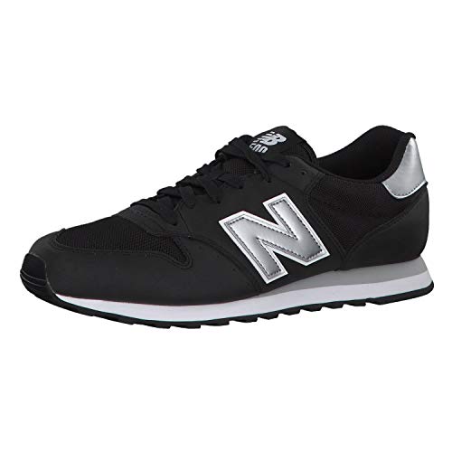 New Balance 500 Core, Zapatillas Hombre, Negro (Black Silver), 42 EU