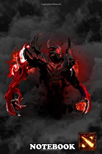 Notebook: Dota Shadow Fiend Character , Journal for Writing, College Ruled Size 6" x 9", 110 Pages